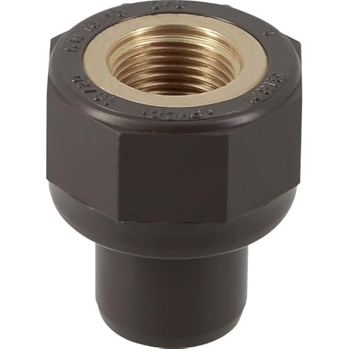 Gewindemuffe – GIRPI – HTA – F3/8' – Durchmesser 16 mm – PVC-C Gewindemuffe – GIRPI – HTA – F3/8' – Durchmesser 16 mm – PVC-C von GIRPI
