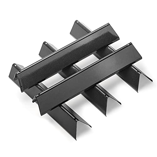 7636 38,9CM Porzellanemaille flavorizer Bars für Weber Spirit I & II 300 e310 e320 S310 S320, Brennerabdeckung für e320 classic zubehör , ersatzteile Flammenverteiler Hitzeschild aromaschienen von GIRXZYBX