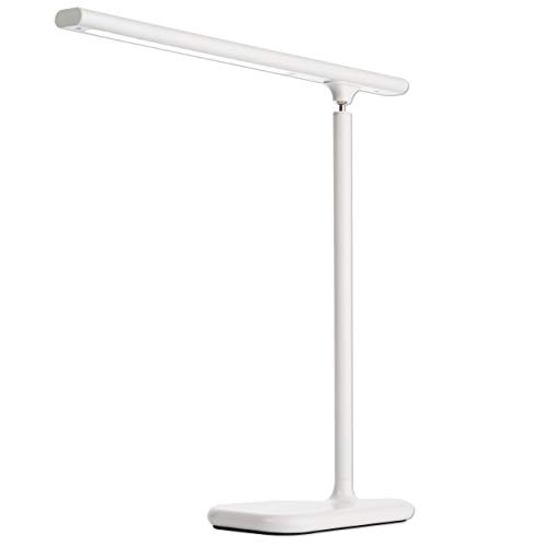 GIURIC Schreibtisch- und Tischlampe Kabellos und LED mit wiederaufladbarem Akku USB und Magnet tragbar Home PC Studio Abat Jour Einstellbare Lichter von GIURIC