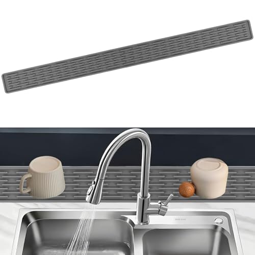 GIUSOBG Faucet Mat for Kitchen Sink 70 * 5 * 0.5 cm Abtropfmatte Schmal, Abtropfmatte spüle für Gläser Flaschen und mehr Spülmaschinenfest GIUSOBG Faucet Mat for Kitchen Sink 70 * 5 * 0.5 cm Abtropfmatte Schmal, Abtropfmatte spüle für Gläser Flaschen und mehr Spülmaschinenfest von GIUSOBG