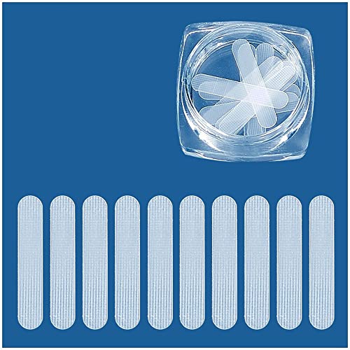 GIVBRO Eingewachsene Zehennägel-Korrekturstreifen, Glättungsclip, gebogene Klammer, dicke Paronychie-Korrektur-Werkzeug, 10 Stück von GIVBRO