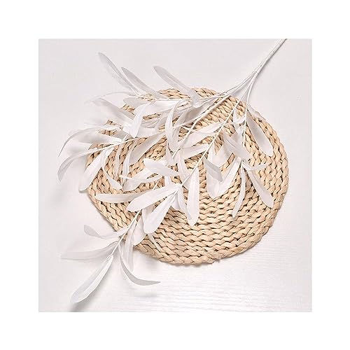 GIVBRO Künstliche Olivenzweige, Blätter, künstliche Pflanzen, Stiele für drinnen und draußen, Zuhause, Hochzeit, Blumenarrangement, DIY-Handwerk, 1 Stück (#A) von GIVBRO