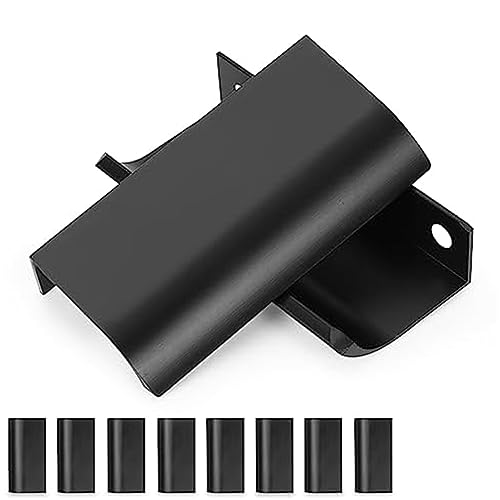 GIWFBQTR 10 Stück Moderne Fingerkantengriffe, 80 Mm/2,7 Aluminium-Griffe mit Versteckter Lasche, Silberfarbene Verdeckte Finger-Schubladengriffe, Einfach zu Bedienen von GIWFBQTR
