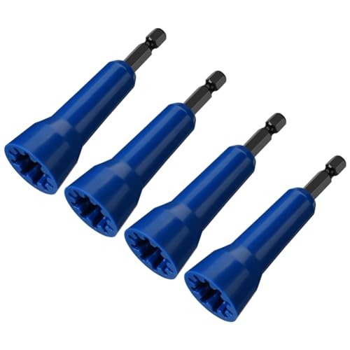 GIWFBQTR 4Pc Muttern Twister Set Kit, Draht Twister Werkzeug Twist Drahtverbinder Steckdose, Drahtverbinder Fahrer Kit mit 1/4-Spannfutter GIWFBQTR 4Pc Muttern Twister Set Kit, Draht Twister Werkzeug Twist Drahtverbinder Steckdose, Drahtverbinder Fahrer Kit mit 1/4-Spannfutter von GIWFBQTR