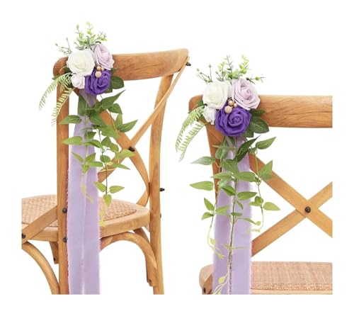 10 Stück Stuhlrückenblume for Dekorationen Hochzeitsstuhlrückenblume Elegantes Partystuhldekor mit künstlichen Blumen 10 Stück Stuhlrückenblume for Dekorationen Hochzeitsstuhlrückenblume Elegantes Partystuhldekor mit künstlichen Blumen von GIYXHU