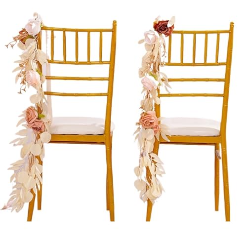 2 Pcs Stuhl Zurück Blume for Hochzeit Elegante Kirche Party Künstliche Blumen for Dekor 2 Pcs Stuhl Zurück Blume for Hochzeit Elegante Kirche Party Künstliche Blumen for Dekor von GIYXHU