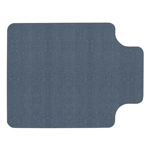 GIYXHU Bodenschutzmatte Bürostuhlmatte for Hartholzböden, robuste Bodenmatten, Computertisch, Gaming-Stuhl-Teppich, Bodenschutz for Heimarbeit(Blue) von GIYXHU