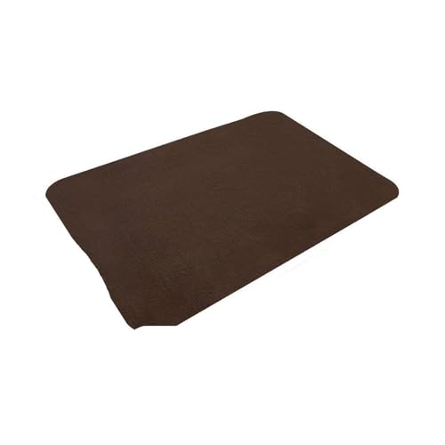 GIYXHU Bodenschutzmatte Schreibtisch-Stuhlunterlage, Stuhl-Schreibtisch-Hartbodenmatte, rutschfeste, wasserdichte Schreibtischunterlage for Holzfliesen, Laminat und Betonböden(Brown) von GIYXHU