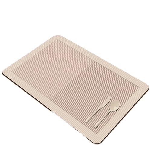 GIYXHU Drainagematte für die Kaffeebar 2PCS Trocknen Pad Küche Saugfähigen Matte Schutz Arbeitsplatte Schutz Küche Zubehör Kaffeemaschine Pads(Pink,50X60cm) von GIYXHU