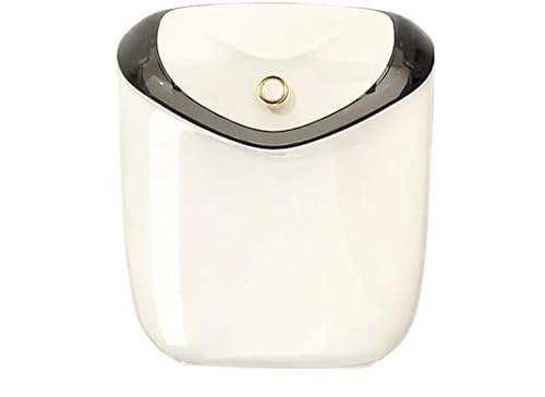 GIYXHU MüLleimer Wandmontage 6/9L Küche Hängen Mülleimer Mit Deckel Lebensmittel Papierkorb Wand Montiert Müll Kann for Schrank Wc Papier lagerung Eimer Bin(6L) von GIYXHU