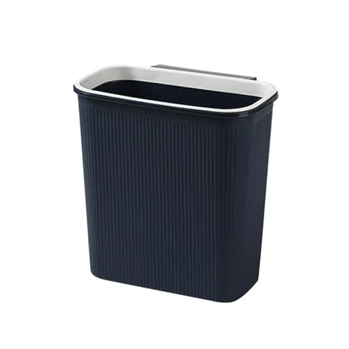 GIYXHU MüLleimer Wandmontage Wandmontierter Mülleimer, hängender for Küche, Badezimmer(Blue) von GIYXHU