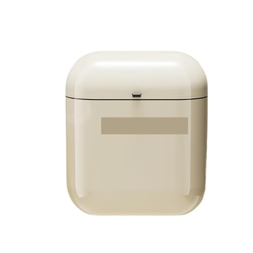 GIYXHU MüLleimer Wandmontage Wandmontierter Mülleimer for den Haushalt, große Kapazität, hohes Erscheinungsbild, Küchentoilette mit einer Abdeckung, wasserdichter Crack-Mülleimer(12L) von GIYXHU