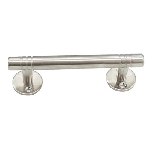 GIYXHU Türgriff 2pcs Door Handle Double Iron Door Handle Adjustable Stainless Steel Installation Screws Included Suitable for Various Doors von GIYXHU