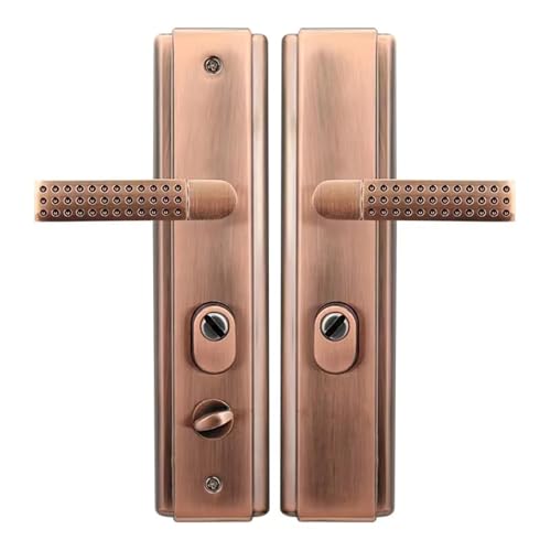 GIYXHU Türgriff Anti-Thief Multi-Function Door Lock Handle Antique Copper Adjustable Direction Mortise Gate Handle Plate GIYXHU Türgriff Anti-Thief Multi-Function Door Lock Handle Antique Copper Adjustable Direction Mortise Gate Handle Plate von GIYXHU