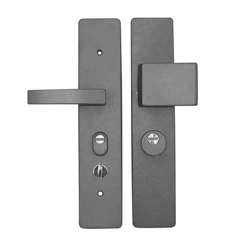 GIYXHU Türgriff Door Handle Universal Anti-Theft Mortise Entrance Gate Handle Anti-Explosion Door Handle Fix Distance 235mm(5CM Door) von GIYXHU