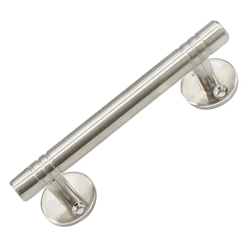 GIYXHU Türgriff Double Iron Door Handle Adjustable Stainless Steel Installation Screws Included Suitable for Various Doors von GIYXHU