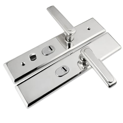 GIYXHU Türgriff Mechanical Door Lock Stainless Steel Anti-Theft Door Lock Household Universal Handle Door Lock Panel Lock von GIYXHU