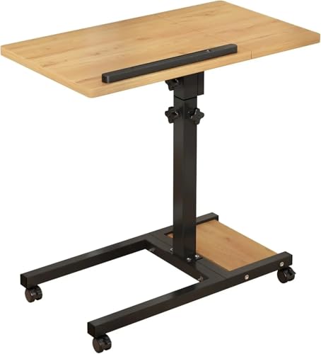 GIYXHU Überbetttisch mit Rollen, höhenverstellbar, bewegliches Rad, Laptop-Schreibtischtisch for Bett, Überbetttisch mit Rollen GIYXHU Überbetttisch mit Rollen, höhenverstellbar, bewegliches Rad, Laptop-Schreibtischtisch for Bett, Überbetttisch mit Rollen von GIYXHU