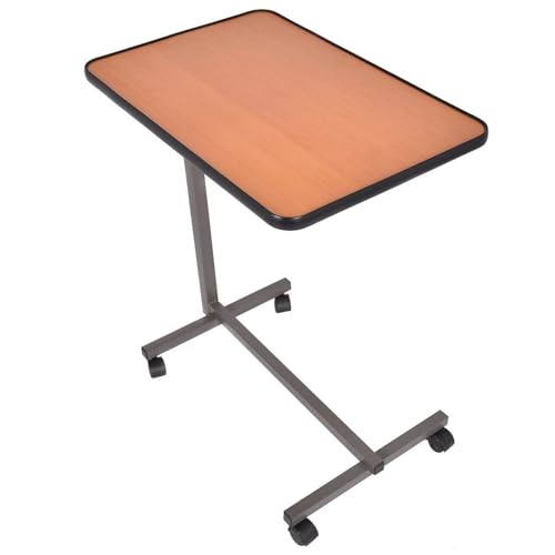GIYXHU Überbetttisch mit Rollen Überbett-Rolltisch über dem Bett Laptop-Essenstablett Krankenhausschreibtisch mit neigbarer Platte GIYXHU Überbetttisch mit Rollen Überbett-Rolltisch über dem Bett Laptop-Essenstablett Krankenhausschreibtisch mit neigbarer Platte von GIYXHU