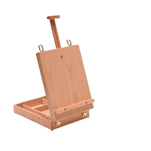 Maler-Skizzenbox aus Holz, Kunst-Staffelei-Box, Skizzenbox, Tisch-Staffelei for Kunstbedarfsprofis von GIYXHU
