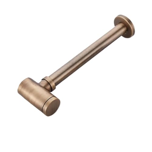 Runder Flaschen-P-Siphon aus Messing for Badezimmer, verstellbarer Waschbecken-Abfluss-P-Siphon-Kit mit Pop-Up-Abfluss(P-Trap) von GIYXHU