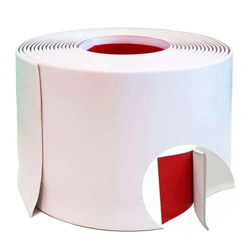 Sockelleistenverkleidung 10 cm PVC Sockelleiste Grenze Selbstklebende Haushaltsdekoration Aufkleber Hintergrund Wohnzimmer Fußleiste Dekor Wandaufkleber von GIYXHU