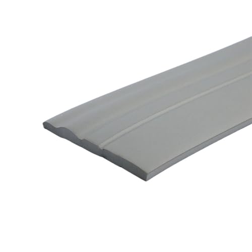 Sockelleistenverkleidung 12,5x500cm 3D Selbstklebende Schaumlinie Sockelleiste Wandkantenstreifen Wasserdichte Fußleiste Ecke Taille Linie Aufkleber Wandaufkleber Trim(Grey 98mm*5m) von GIYXHU