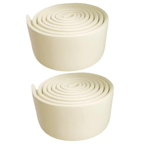 Sockelleistenverkleidung 2 Stück Baseboard Moulding Trim Sockelleistenabdeckung Sockelleisten Antikollisionsstreifen Sockelleisten-Aufkleberabdeckung(Beige) von GIYXHU