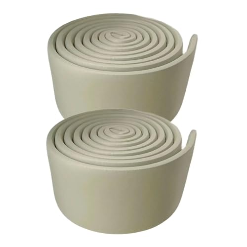 Sockelleistenverkleidung 2 Stück Baseboard Moulding Trim Sockelleistenabdeckung Sockelleisten Antikollisionsstreifen Sockelleisten-Aufkleberabdeckung(GRAY) von GIYXHU