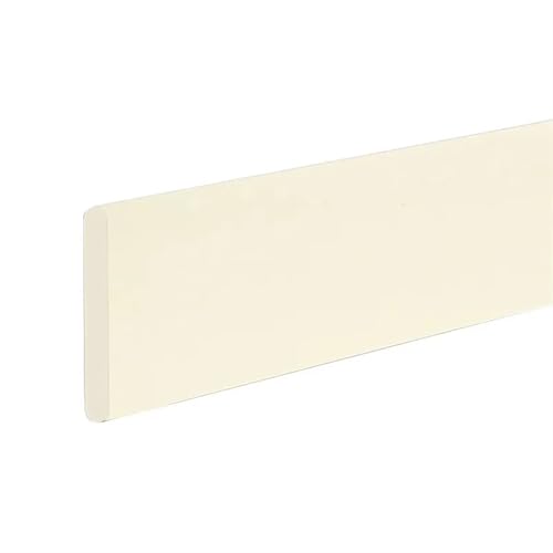 Sockelleistenverkleidung 3 Stück 2 m Wandaufkleber, dekorative Streifen, Sockelleiste, selbstklebende Schaumstoffkante, wasserdicht, Verdickung, for Zuhause, Büro, Hotel(Beige) von GIYXHU