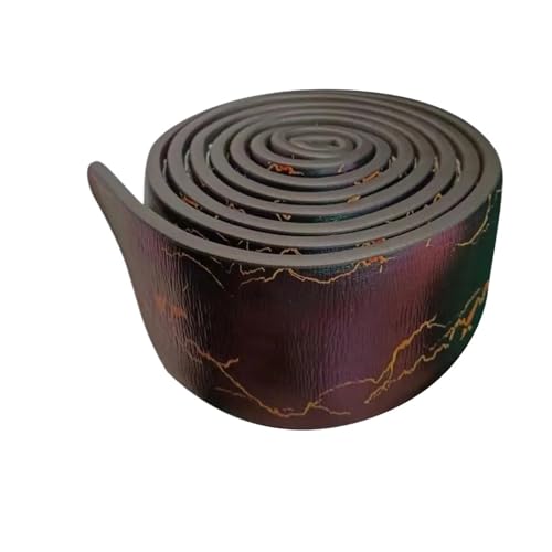 Sockelleistenverkleidung 3 Stück Wandverkleidung, Boden-Ecklinien, Sockelleiste, selbstklebende Fußleiste, Wandaufkleber, Wohnzimmer, Heimdekoration, 200 x 8 1,5 cm(Black) von GIYXHU