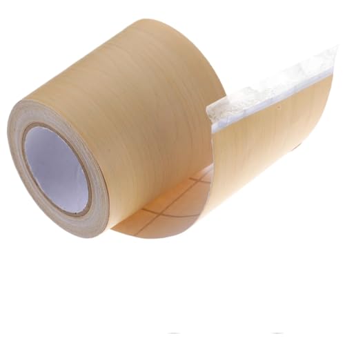 Sockelleistenverkleidung 3 Stück selbstklebende Fußleiste, 5 m, Zierleiste, Wandaufkleber, Hintergrund, Boden, Eck-Sockelleiste, tragbare flexible(Yellow) von GIYXHU