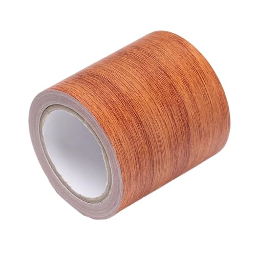 Sockelleistenverkleidung 3 stücke 5 M/Rolle Möbel Adhensive Klebeband Realistische Holzmaserung Reparatur Renovierung Sockel Linie Boden Aufkleber Hause decor Zubehör(Chocolate,5.7cm) von GIYXHU