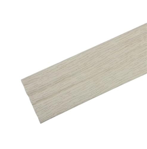 Sockelleistenverkleidung Selbstklebende Fußleiste for Schlafzimmer und Wohnzimmer, dreidimensionale Ecklinie, weicher Wandaufkleber, wasserdichte Taille(L - White Oak 3.0M) von GIYXHU