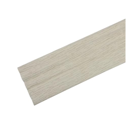Sockelleistenverkleidung Selbstklebende Fußleiste for Schlafzimmer und Wohnzimmer, dreidimensionale Ecklinie, weicher Wandaufkleber, wasserdichte Taille(S - White Oak 3.0M) von GIYXHU