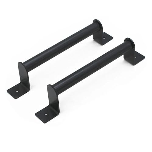 Türgriff 2Pcs Steel Door Handle Pull Handle for Sliding Barn Door Garden Gates Garages Hardware Kit von GIYXHU