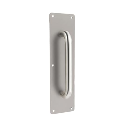 Türgriff 2pcs Door Handle Wood Door Handle Balcony Gate Stainless Steel Sliding Push-Pull Knobs Cabinet Furniture Pull Hardware von GIYXHU