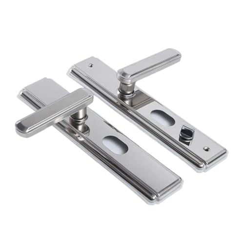 Türgriff Multi Functional Stainless Steel Glossy Handle, Anti-Theft Door, No Distinction Between Left and Right von GIYXHU