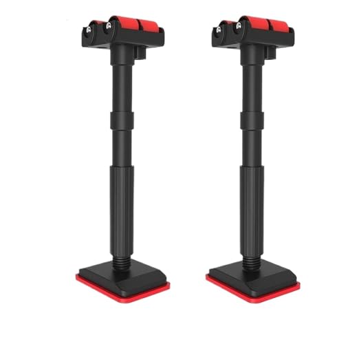 Verstellbare Stützstange 2 Stück arbeitssparende Hebehalterung Möbelmontage Jack Lifter Höhenverstellbare multifunktionale Stützstange for Bauernhaus(Red) von GIYXHU