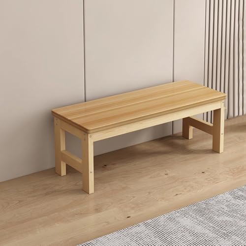 GIZNXBA Gepolsterte Ottomane Für Das Schlafzimmer Schlafzimmer Fußende des Bettes Flur Eingangsbereich Fußhocker Ottomane Für Das Wohnzimmer Küche Esszimmerbank Für Den Innenbereich(A,80cm) von GIZNXBA