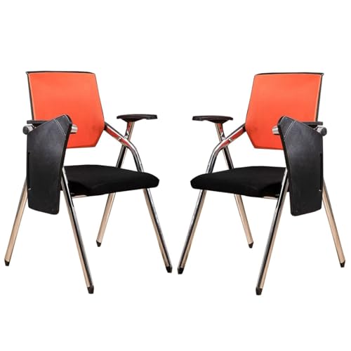 GIZNXBA Schülerstuhl Mit Integriertem Schreibtisch Klappbarer Bürostuhl Mit Lendenwirbelstütze Klappbarer Computertisch Aus Metall Konferenzraumstühle Mit Schreibplatte Für Wartezimmer(Orange,2pcs) GIZNXBA Schülerstuhl Mit Integriertem Schreibtisch Klappbarer Bürostuhl Mit Lendenwirbelstütze Klappbarer Computertisch Aus Metall Konferenzraumstühle Mit Schreibplatte Für Wartezimmer(Orange,2pcs) von GIZNXBA