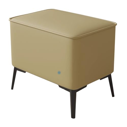 GIZNXBA Sitzhocker Grau Kleiner Fußhocker Gepolstert Für Das Wohnzimmer Rechteckige Pouf Hocker Für Die Couch Leder-Pouf-Ottomane Moderne Gepolsterte Sofa-Schuhbank Für Das Wohnzimmer(Yellow,38cm) GIZNXBA Sitzhocker Grau Kleiner Fußhocker Gepolstert Für Das Wohnzimmer Rechteckige Pouf Hocker Für Die Couch Leder-Pouf-Ottomane Moderne Gepolsterte Sofa-Schuhbank Für Das Wohnzimmer(Yellow,38cm) von GIZNXBA