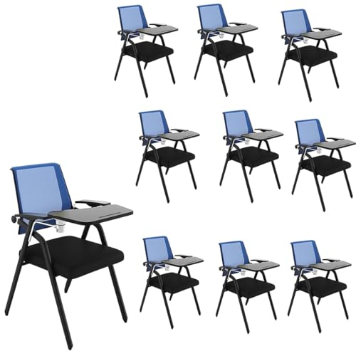 Mesh-Bürostuhl Ergonomischer Schreibtischstuhl Tablet-Sessel Mit Schreibtisch Für Erwachsene Klappbare Stühle Für Den Gewerblichen Gebrauch Mit Schreibplatte Konferenzstuhl Für Schüler(Blauw,10pcs) Mesh-Bürostuhl Ergonomischer Schreibtischstuhl Tablet-Sessel Mit Schreibtisch Für Erwachsene Klappbare Stühle Für Den Gewerblichen Gebrauch Mit Schreibplatte Konferenzstuhl Für Schüler(Blauw,10pcs) von GIZNXBA