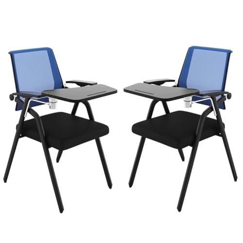 Mesh-Bürostuhl Ergonomischer Schreibtischstuhl Tablet-Sessel Mit Schreibtisch Für Erwachsene Klappbare Stühle Für Den Gewerblichen Gebrauch Mit Schreibplatte Konferenzstuhl Für Schüler(Blauw,2pcs) Mesh-Bürostuhl Ergonomischer Schreibtischstuhl Tablet-Sessel Mit Schreibtisch Für Erwachsene Klappbare Stühle Für Den Gewerblichen Gebrauch Mit Schreibplatte Konferenzstuhl Für Schüler(Blauw,2pcs) von GIZNXBA