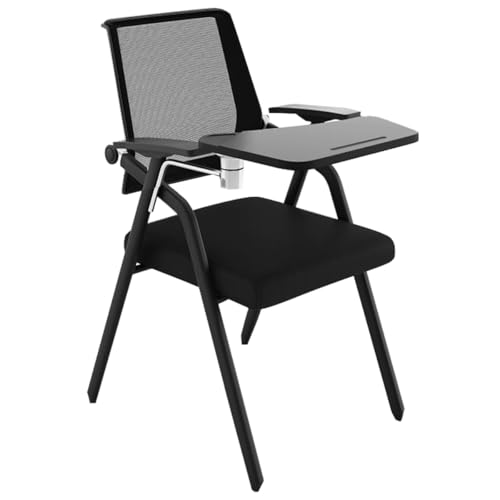 Mesh-Bürostuhl Ergonomischer Schreibtischstuhl Tablet-Sessel Mit Schreibtisch Für Erwachsene Klappbare Stühle Für Den Gewerblichen Gebrauch Mit Schreibplatte Konferenzstuhl Für Schüler(Black,1pcs) Mesh-Bürostuhl Ergonomischer Schreibtischstuhl Tablet-Sessel Mit Schreibtisch Für Erwachsene Klappbare Stühle Für Den Gewerblichen Gebrauch Mit Schreibplatte Konferenzstuhl Für Schüler(Black,1pcs) von GIZNXBA