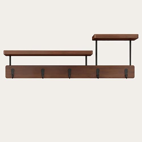 GJ An der Wand montierter Kleiderständer,platzsparender Kleiderständer for Aufhängen, for Eingangsbereich, Schlafzimmer, Schrank(50cm) von GJ