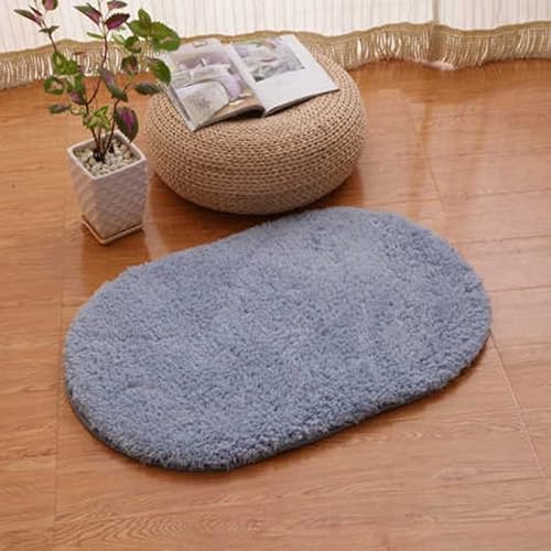 GJBHD Rutschfester Mikrofaser Moderne Badvorleger, Ultra Soft Zottelig Wasser-Absorber Schnell Trocken Badematten Teppichboden Teppich-grau 100x200cm GJBHD Rutschfester Mikrofaser Moderne Badvorleger, Ultra Soft Zottelig Wasser-Absorber Schnell Trocken Badematten Teppichboden Teppich-grau 100x200cm von GJBHD