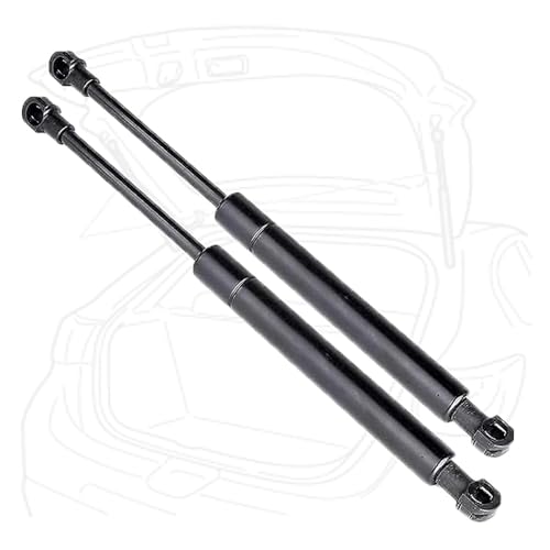 2 Stück Auto Kofferraum Gasfeder für Renault Captur Hatchback (J5,H5) 2013-2019 Kofferraum Heckklappe Stoßdämpfer Dämpfer Lift Unterstützung Hydraulische Stange Zubehör von GJBHN
