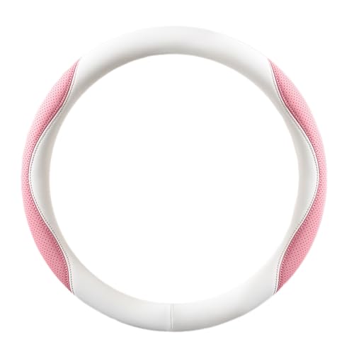 Auto Lenkradbezug für Chevrolet Groove EV 2024 Anti Rutsch Lenkrad Abdeckung Lenkradschoner Auto Lenkradhülle Lenkradabdeckung,Type O- White pink Auto Lenkradbezug für Chevrolet Groove EV 2024 Anti Rutsch Lenkrad Abdeckung Lenkradschoner Auto Lenkradhülle Lenkradabdeckung,Type O- White pink von GJBHN