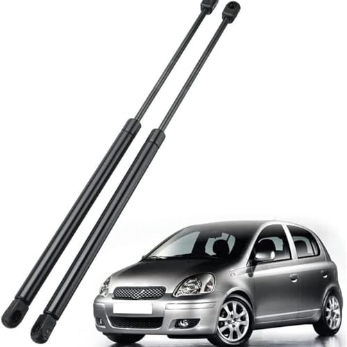 GJBHN 2 Stück Auto Kofferraum Gasfeder für Toyota Yaris Hatchback 1999-2003 2004 2005 Kofferraum Heckklappe Stoßdämpfer Dämpfer Lift Unterstützung Hydraulische Stange Zubehör von GJBHN
